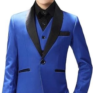 Boys Royal Blue Tuxedo